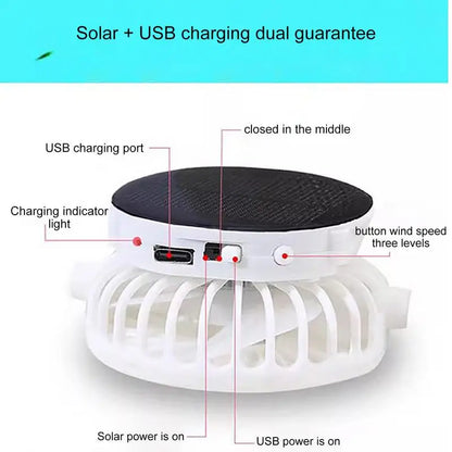 Solar Fan Hats
