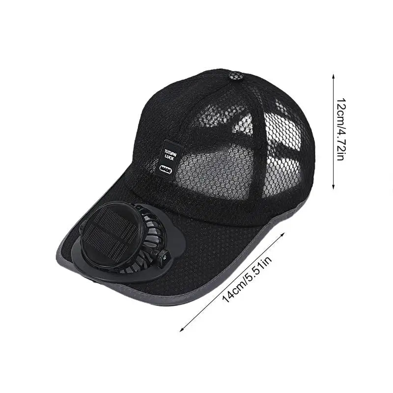 Solar Fan Hats