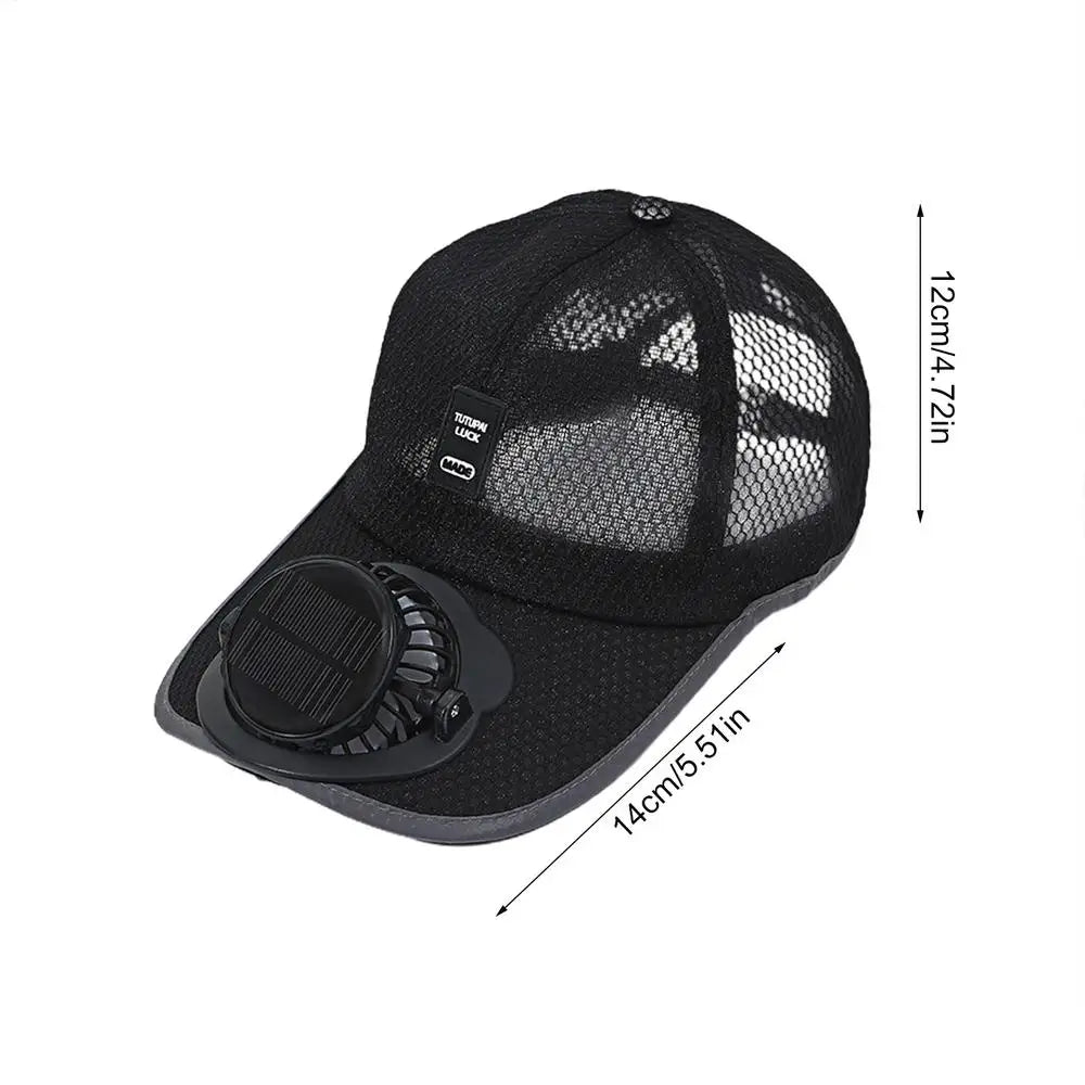 Solar Fan Hats