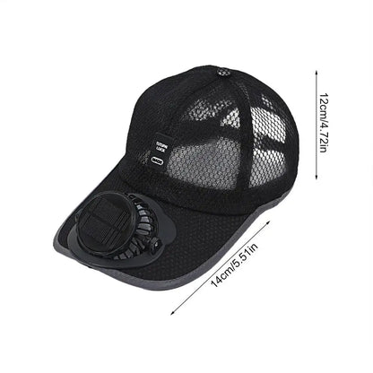 Solar Fan Hats