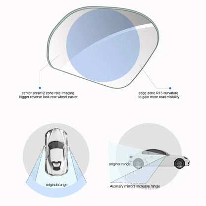 2pcs Car Rearview Mirrors